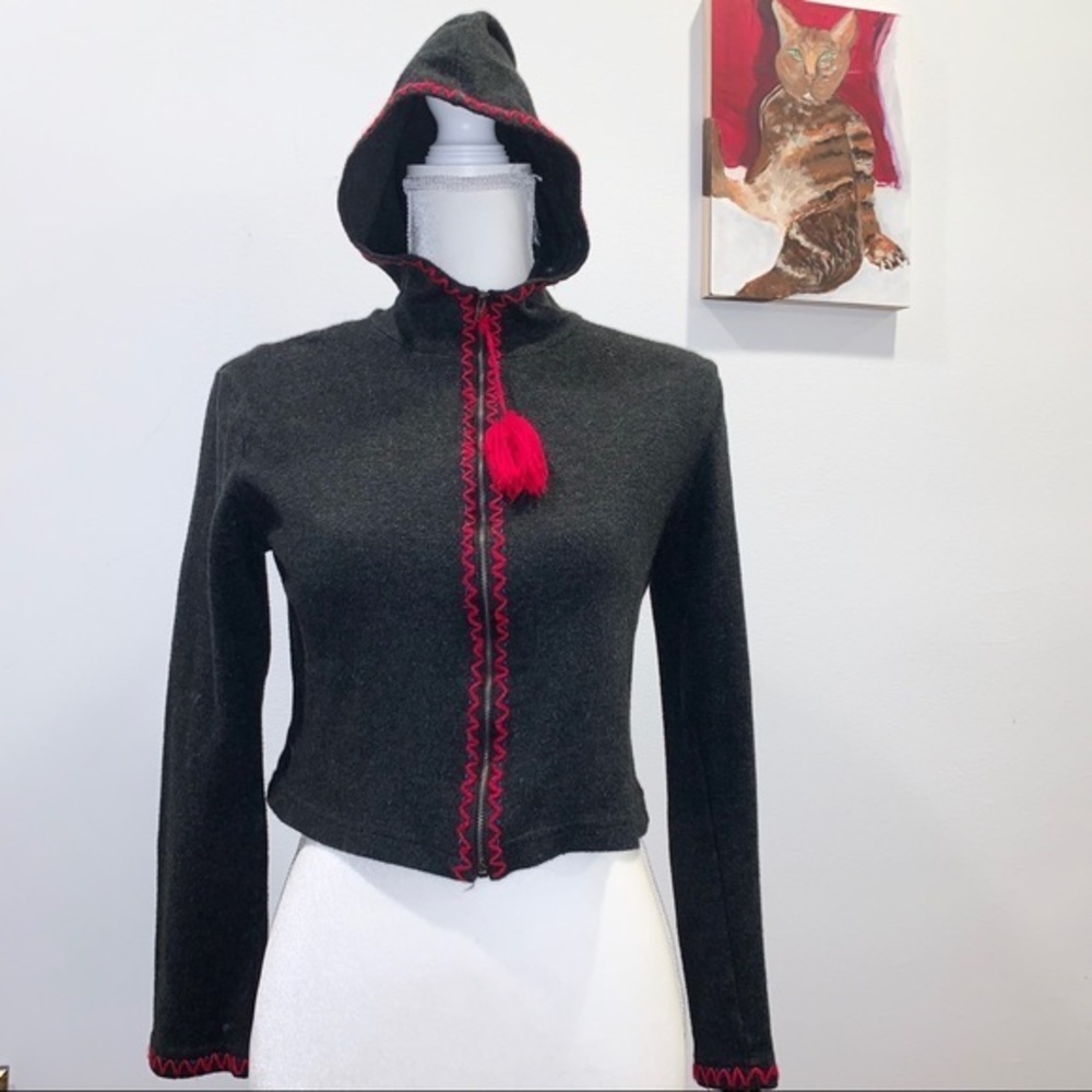 FREE PEOPLE VINTAGE EMBROIDERED JACKET PERFECT. One of A kind!